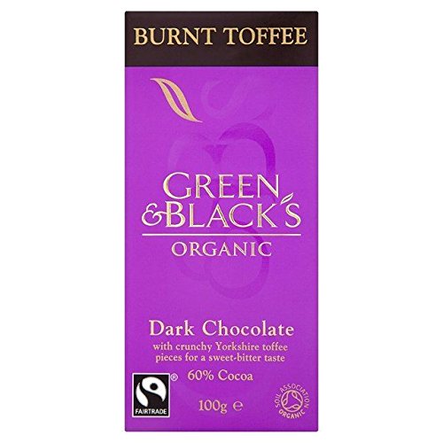 Green &Amp; Blacks Organic Burnt Toffee Dark Chocolate - 100G