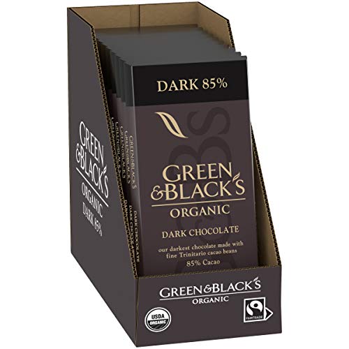 Green &Amp; Blacks Organic Dark Chocolate Bar, 85% Cacao, Easter Ch Green &Amp; Blacks Organic Dark Chocolate Bar, 85% Cacao, Easter Ch