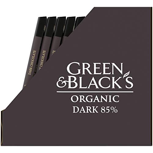 Green &Amp; Blacks Organic Dark Chocolate Bar, 85% Cacao, Easter Ch Green &Amp; Blacks Organic Dark Chocolate Bar, 85% Cacao, Easter Ch