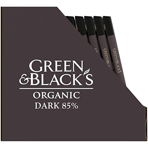 Green &Amp; Blacks Organic Dark Chocolate Bar, 85% Cacao, Easter Ch Green &Amp; Blacks Organic Dark Chocolate Bar, 85% Cacao, Easter Ch