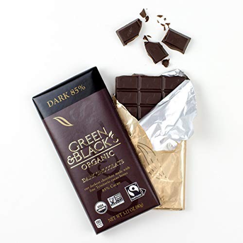 Green &Amp; Blacks Organic Dark Chocolate Bar, 85% Cacao, Easter Ch Green &Amp; Blacks Organic Dark Chocolate Bar, 85% Cacao, Easter Ch