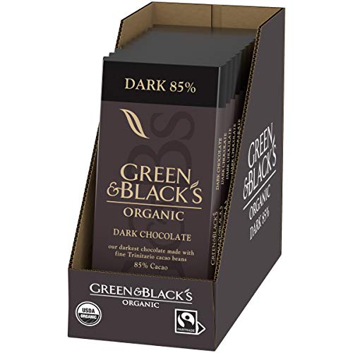 Green &Amp; Blacks Organic Dark Chocolate Bar, 85% Cacao, Easter Ch Green &Amp; Blacks Organic Dark Chocolate Bar, 85% Cacao, Easter Ch