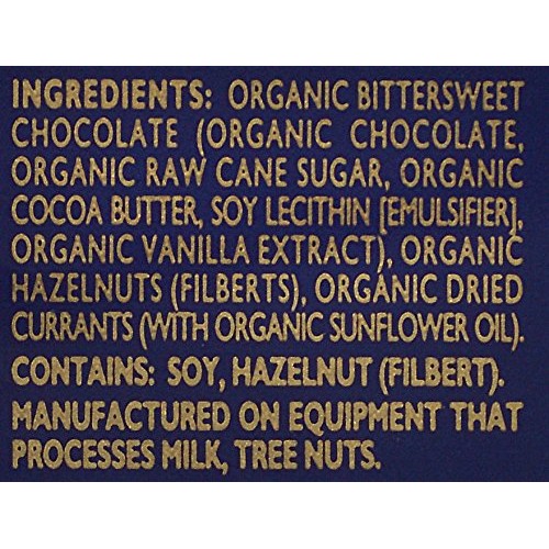 Green &Amp; Blacks Organic Dark Chocolate With Currant And Hazelnut