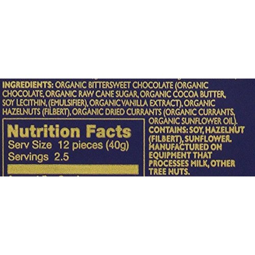 Green &Amp; Blacks Organic Dark Chocolate With Currant And Hazelnut