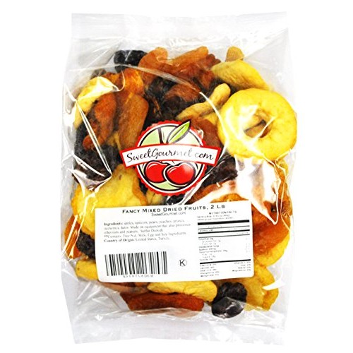 Fancy Mixed Dried Fruits, 2 Lb Mixed Fruits