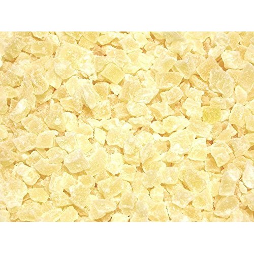 Natural Dried Pineapple Dices-Low Sugar, No Sulfur, 2 Lb Natura