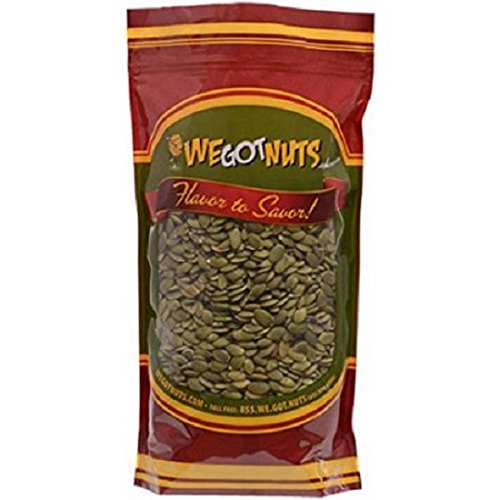 Raw Shelled Pumpkin Seeds - Pepitas, 2 Pound