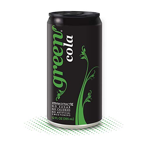 Green Cola - Zero Sugar, Zero Calories, Naturally Sweetened With