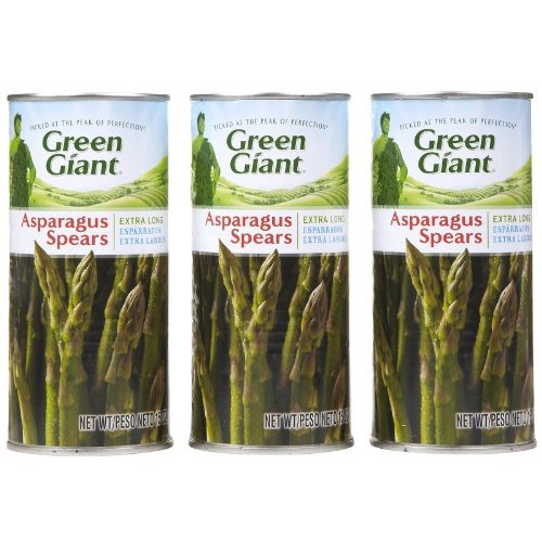 Green Giant Asparagus Spears, Extra Long, 15 Oz, 3 Pk