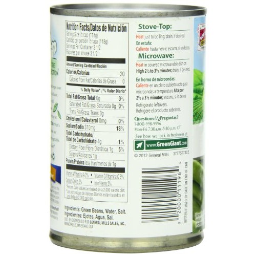 Green Giant French Style Green Beans, 14.5-Ounce Pack Of 8