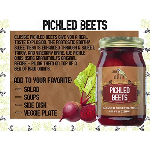 Green Jay Gourmet Fresh Classic Pickled Beets - Grandma’S Origin