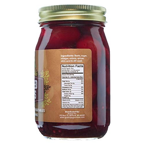 Green Jay Gourmet Fresh Classic Pickled Beets - Grandma’S Origin