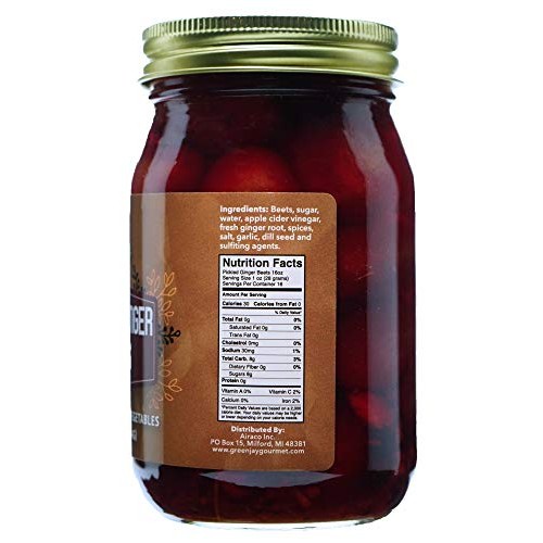 Green Jay Gourmet Fresh Classic Pickled Ginger Beets - Grandma’S