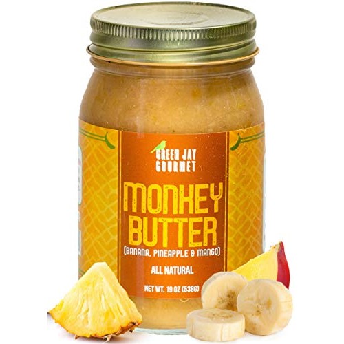 Green Jay Gourmet Monkey Butter - All-Natural, Gluten-Free Banan