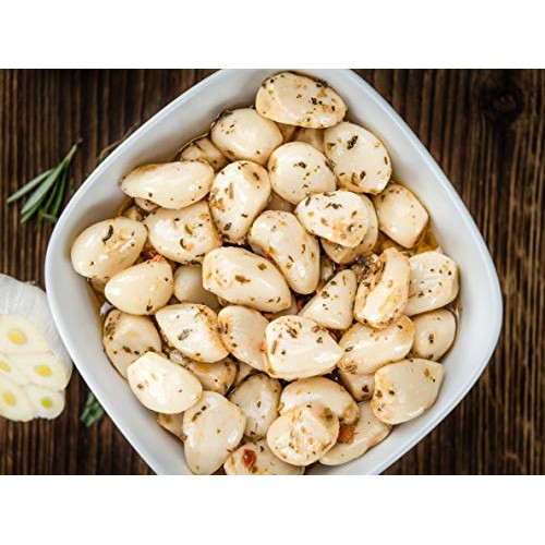 Green Jay Gourmet Pickled Garlic Cloves In A Jar - Italian Pickl