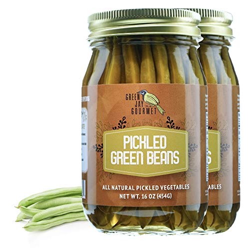 Green Jay Gourmet Pickled Green Beans In A Jar - Fresh Hand Jarr