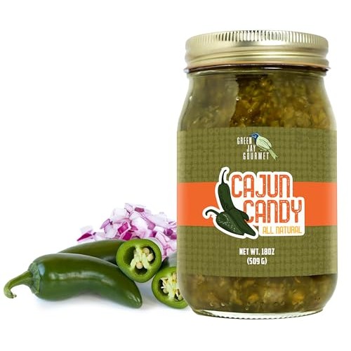 Green Jay Gourmet Relish - Cajun Candy Relish - Sweet And Spicy ...