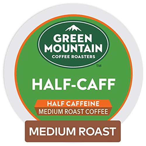Green Mountain Coffee Half-Caff Keurig K-Cups Coffee, 12 Count