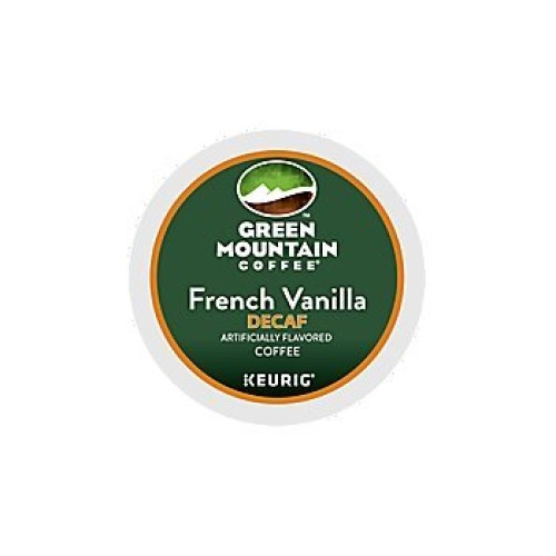 Keurig, Green Mountain, French Vanilla Decaf Coffee, K-Cup Packs