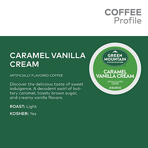 Green Mountain Coffee Caramel Vanilla Cream Keurig Single-Serve