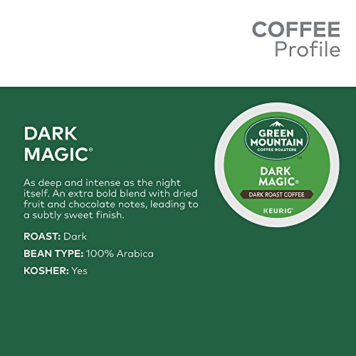 Green Mountain Coffee Dark Magic Keurig Single-Serve Dark Roast