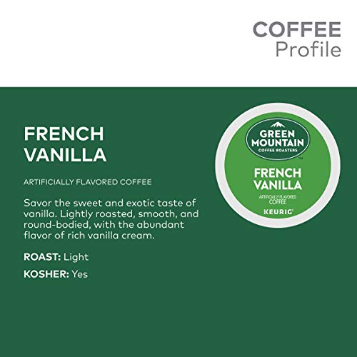 Green Mountain Coffee, French Vanilla, Single-Serve Keurig K-Cup