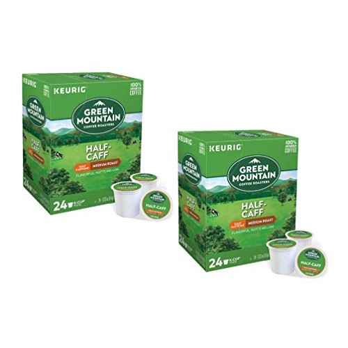 Green Mountain Coffee Half-Caff Single Serve K-Cup Pods For Keur