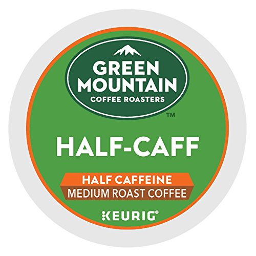 Green Mountain Coffee Half-Caff Single Serve K-Cup Pods For Keur