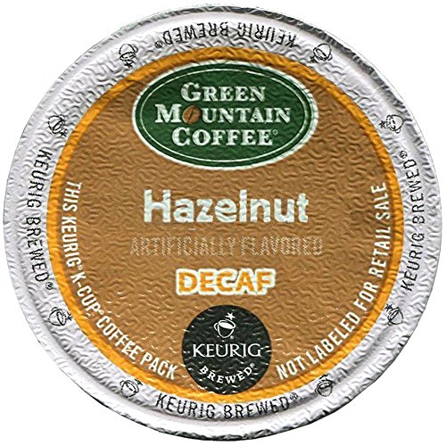 Green Mountain Coffee Keurig Decaf Hazelnut K-Cups 24 Ct