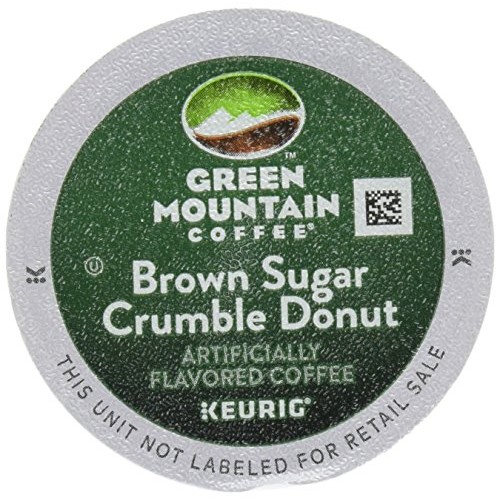 Green Mountain Coffee Keurig K-Cups, Brown Sugar Crumble Donut,