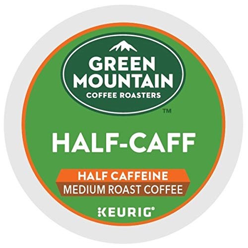 Green Mountain Coffee, Half-Caff, Single-Serve Keurig K-Cup Pods