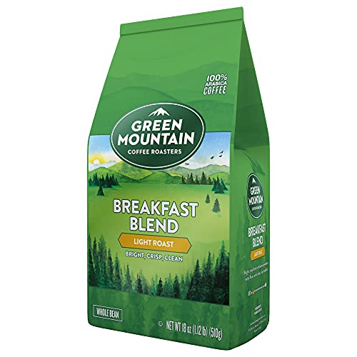 Green Mountain Coffee Roasters Breakfast Blend, Whole Bean Coffe