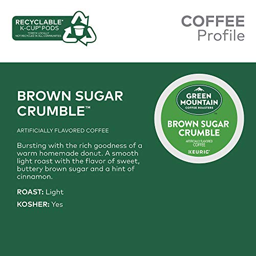 Green Mountain Coffee Roasters Brown Sugar Crumble, Single-Serve