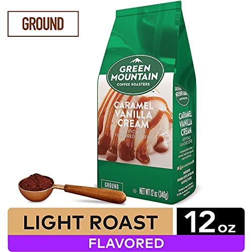 Green Mountain Coffee Roasters Caramel Vanilla Cream, Single-Ser