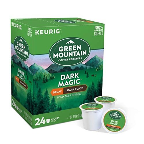 Green Mountain Coffee Roasters Dark Magic Decaf, Single-Serve Ke...
