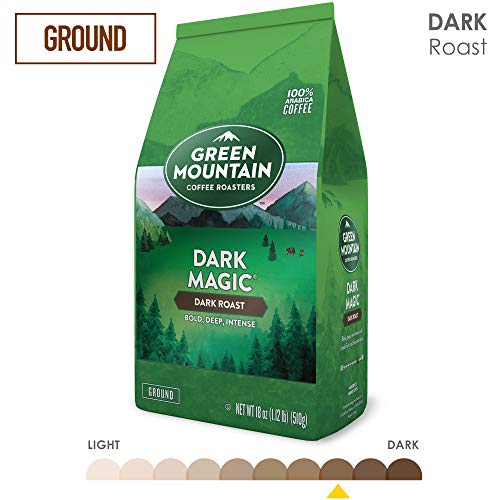 Green Mountain Coffee Roasters Dark Magic, Ground Coffee, Dark R
