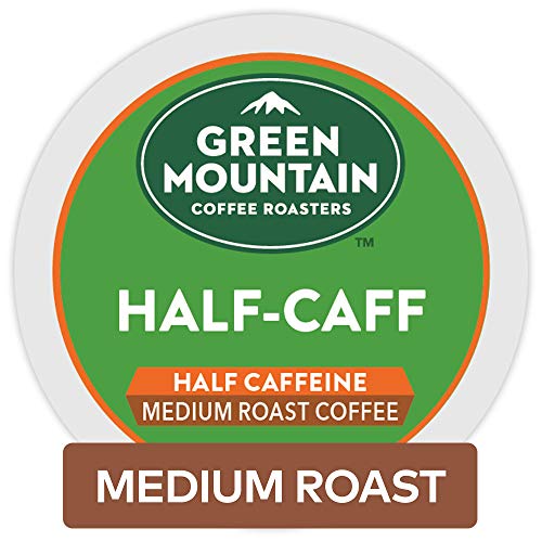Green Mountain Coffee Roasters Half Caff, Single-Serve Keurig K-
