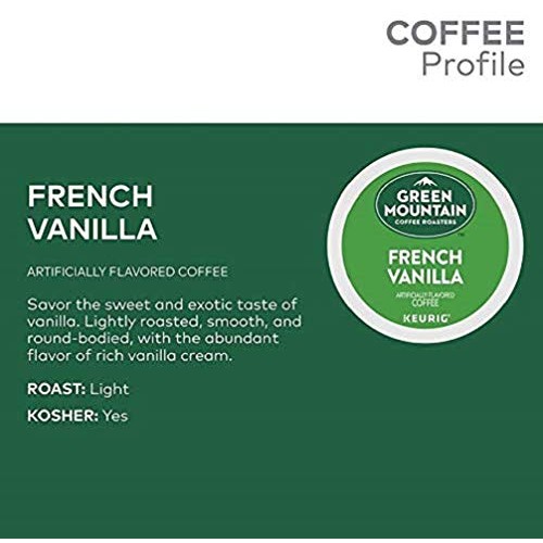Green Mountain Coffee Roasters Keurig K-Cups ,French Vanilla 24