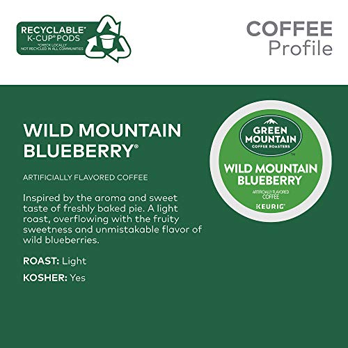 Green Mountain Coffee Roasters Wild Mountain Blueberry, Single-S