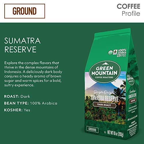 Green Mountain Coffee Roasters Fair Trade Certified Organic Suma