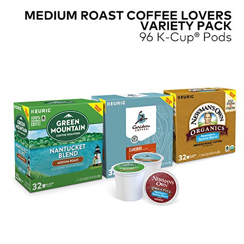 Medium Coffee Lovers Variety Pack, 96 Count