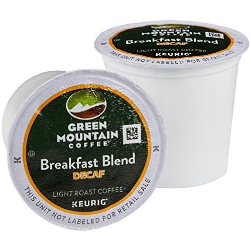 Green Mountain Coffee Breakfast Blend Decaf K-Cups - 100 Ct