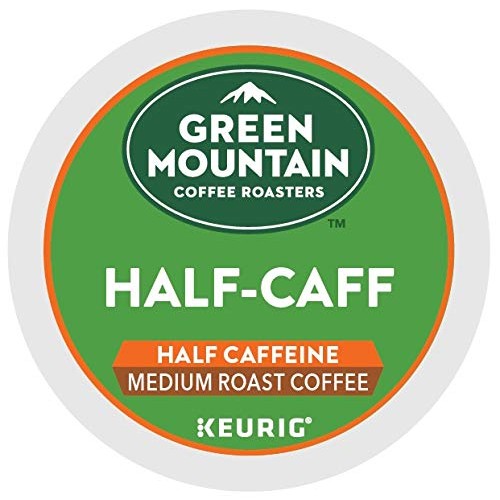 Green Mountain Coffee Half Caff Keurig Single-Serve K Cup Pods,