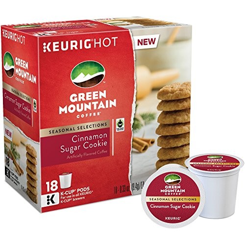 Green Mountain Coffee, Cinnamon Sugar Cookie, K-Cups For Keurig