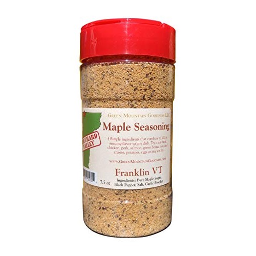 Maple Rub Spice Seasoning From Pure Vermont Maple Syrup 7.5