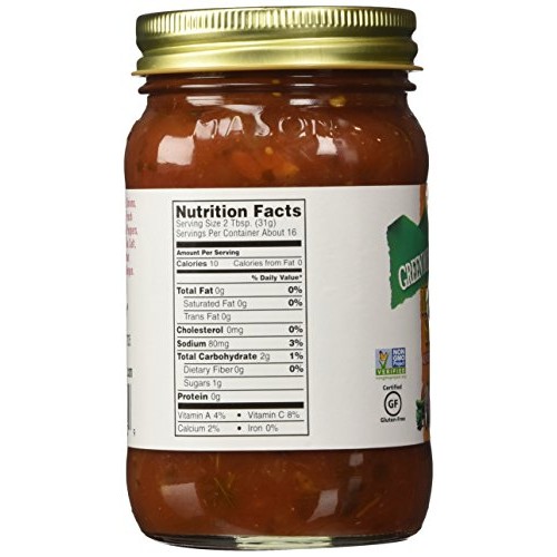 Green Mountain Gringo Salsa, Medium, 16 Oz Pack Of 2