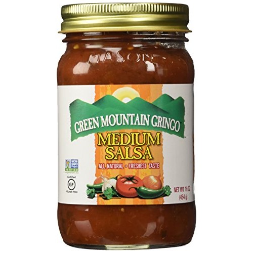 Green Mountain Gringo Salsa, Medium, 16 Oz Pack Of 2