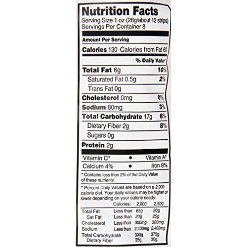 Green Mountain Gringo, Tortilla Chip Strips, 8 Oz