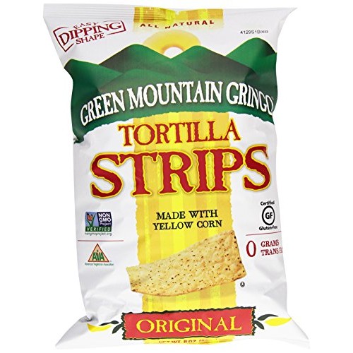 Green Mountain Gringo, Tortilla Chip Strips, 8 Oz