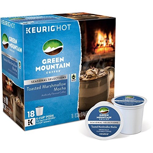 Green Mountain Coffee Toasted Marshmallow Mocha K-Cups For Keuri